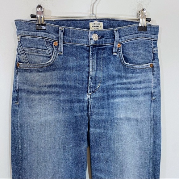 Citizens of Humanity Rocket High Rise Skinny Chewed Hem - Picture 2 of 6